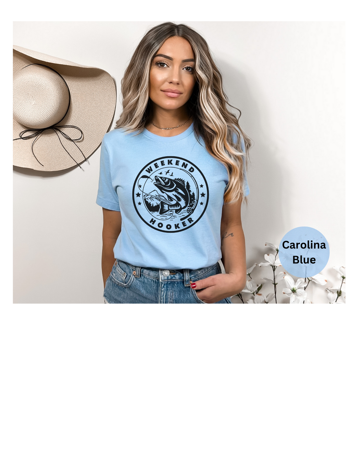 Weekend Hooker Fishing T-Shirt