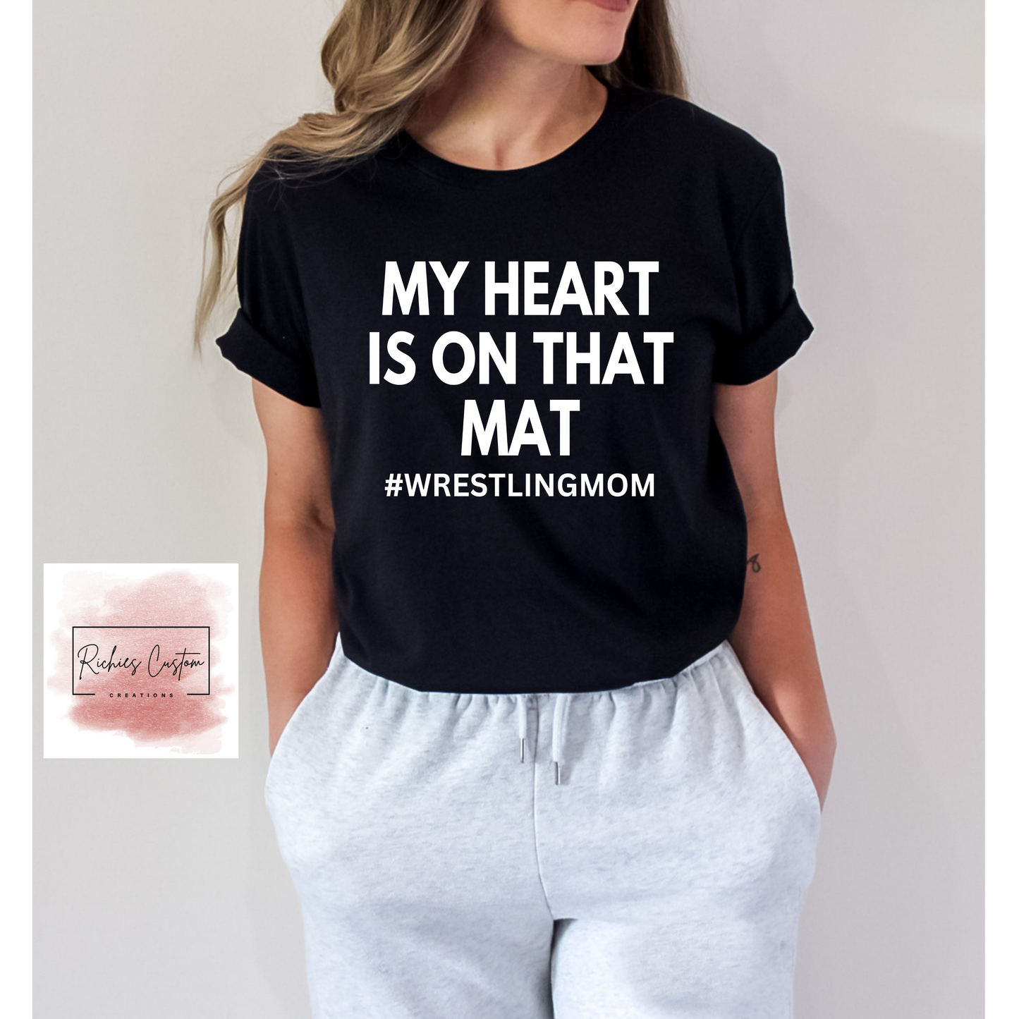 My heart is on that mat