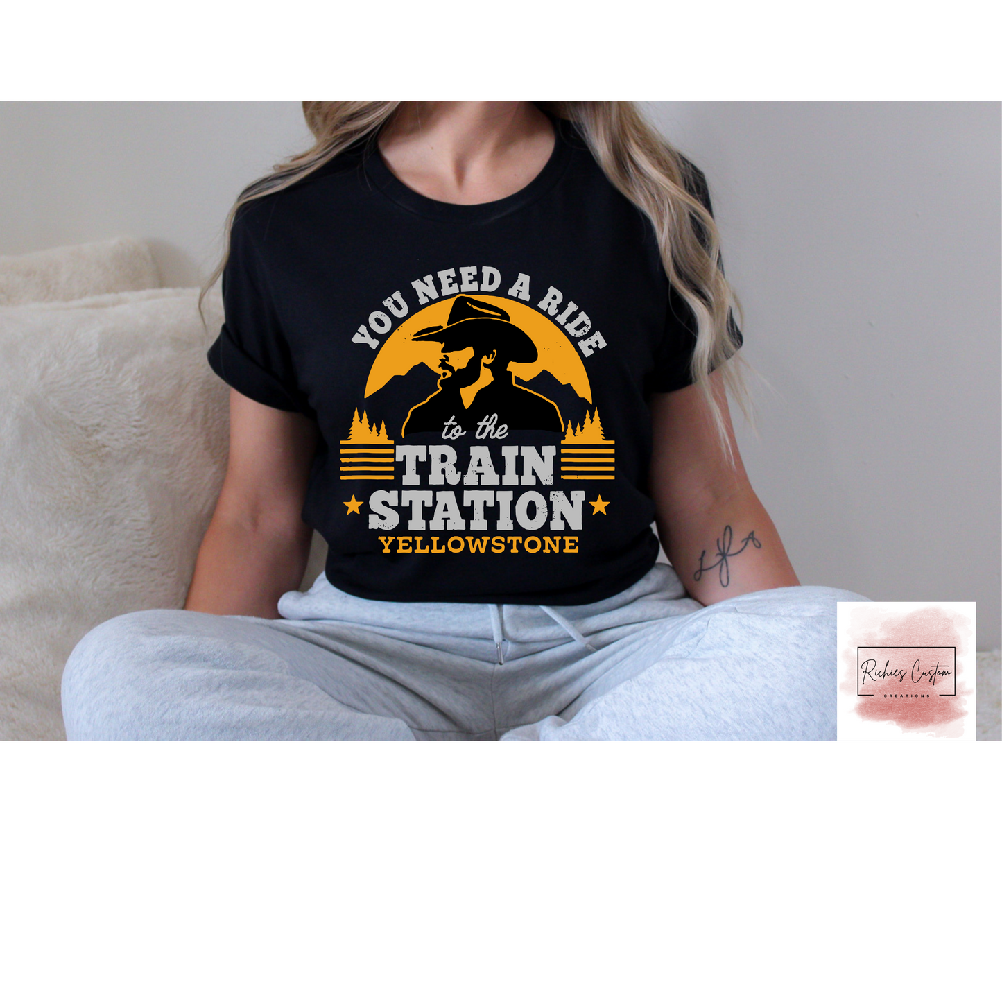 Rip Ride to the Train Station Yellowstone