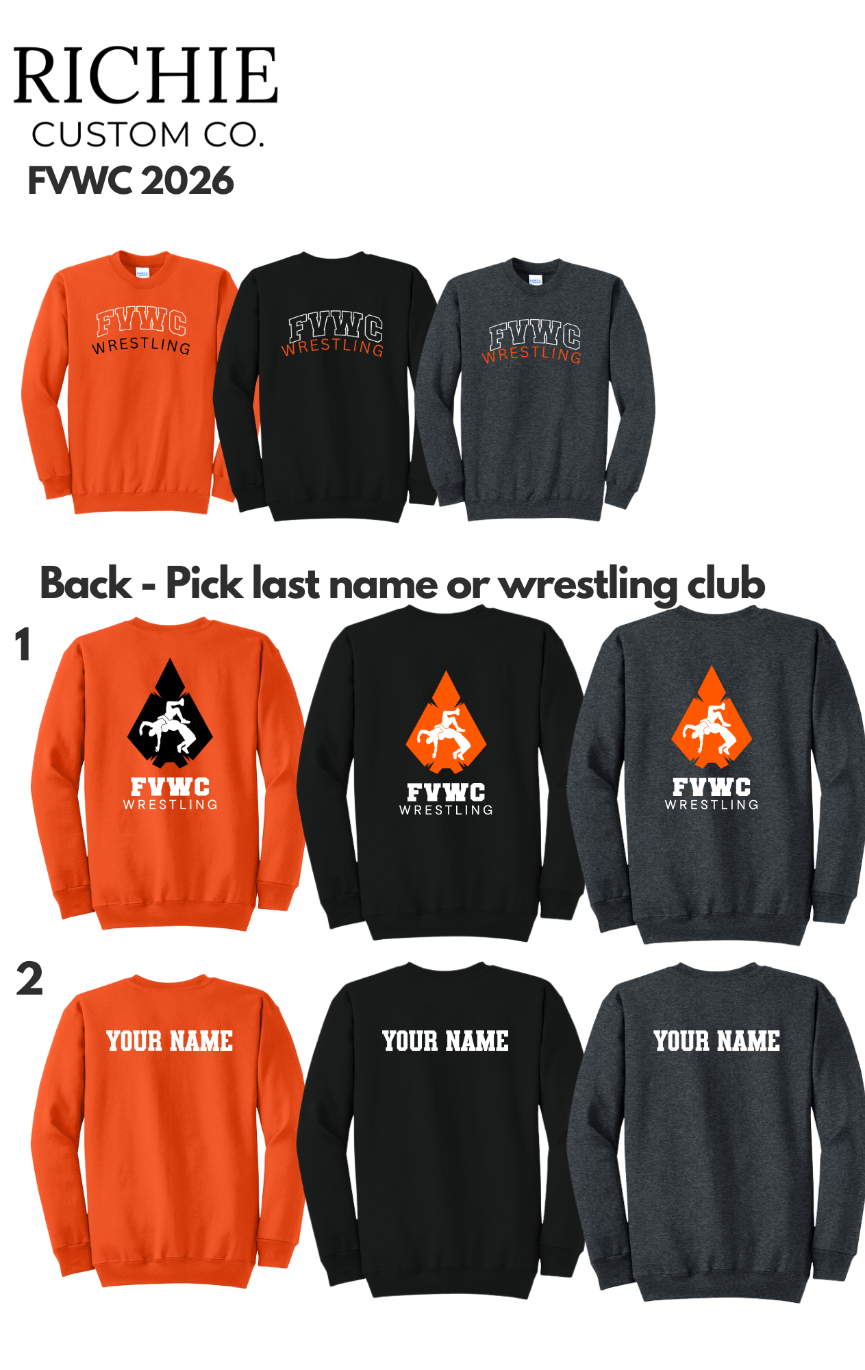 FVWC Team Store