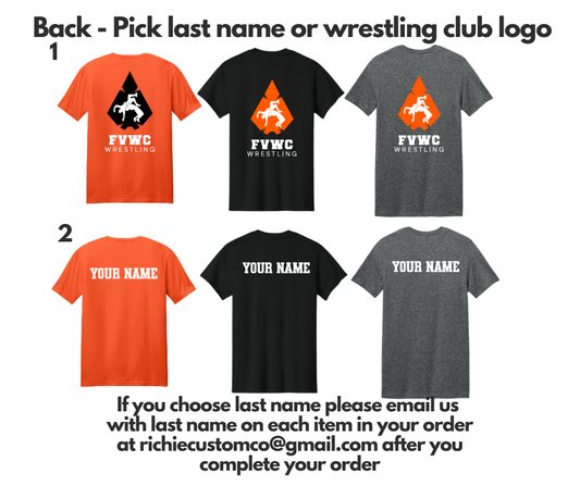 FVWC 2026 Wrestling Tshirt