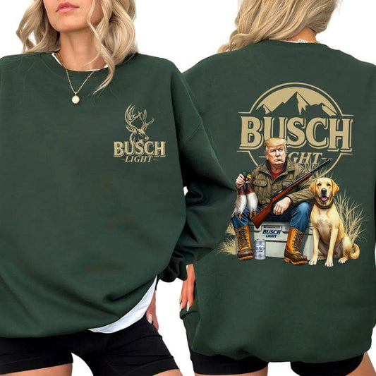 Busch Trump Hunting Crewneck