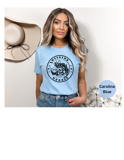 Weekend Hooker Fishing T-Shirt