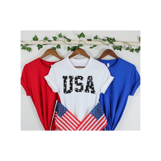 Retro USA 4th Of July Tshirt