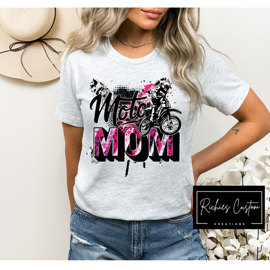 Moto Mom Pink