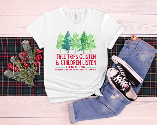 Children Listen Christmas Tshirt